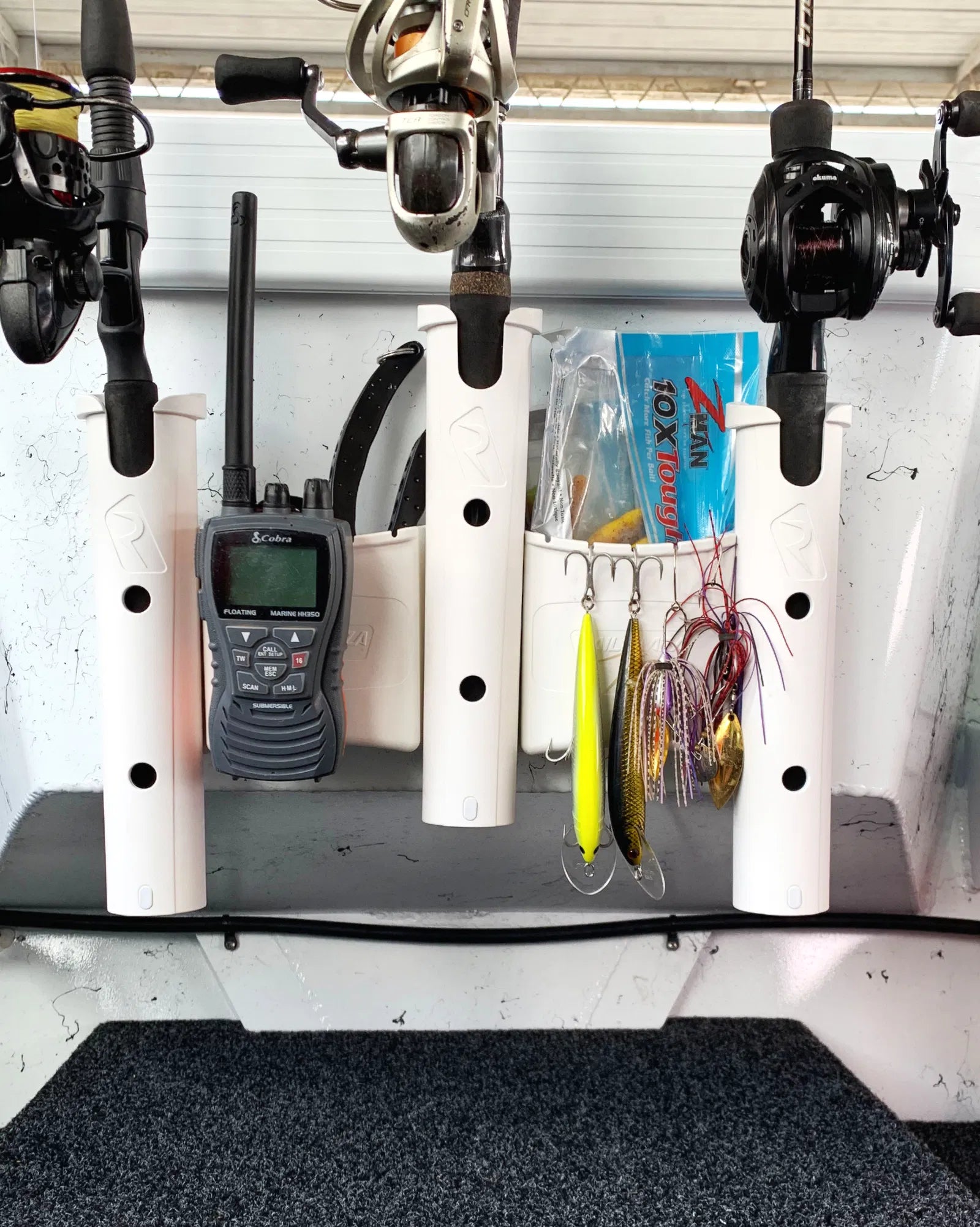 Railblaza RODSTOW háromszoros bottartó, falra szerelhető