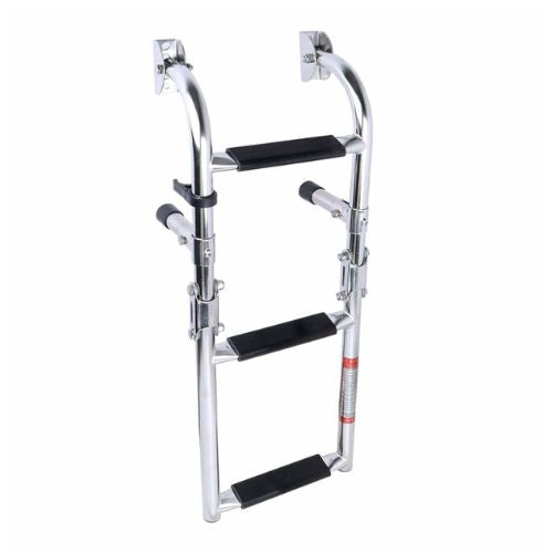 Összecsukható 3 lépcsős csónaklétra