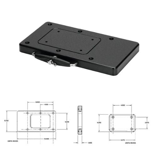 Minn Kota Műanyag szerelőlap Ulterra, Powerdrive és Tterrova modellekhez