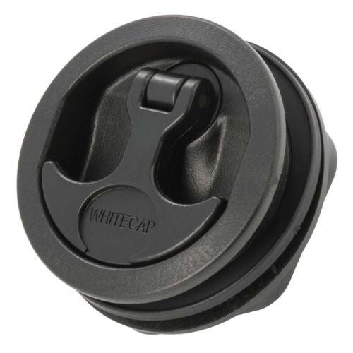 Zár csónakhoz, fekete, kulccsal