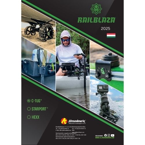 Railblaza termékkatalógus – minden kiegészítő egy helyen