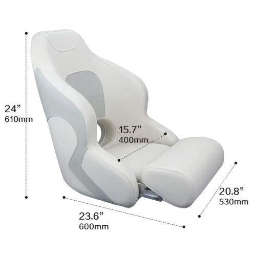 Nagyméretű csónakülés magasságállítással