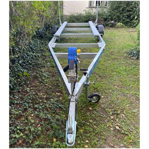 Alumínium hajószállító utánfutó fék nélküli